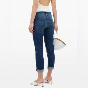 Frame Le Beau cropped boyfriend jeans, size 29